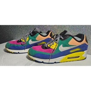 Mens Nike Air Max 90 QS "Viotech 2.0" Multicolor Gym Sneakers Size 12 CD0917-300